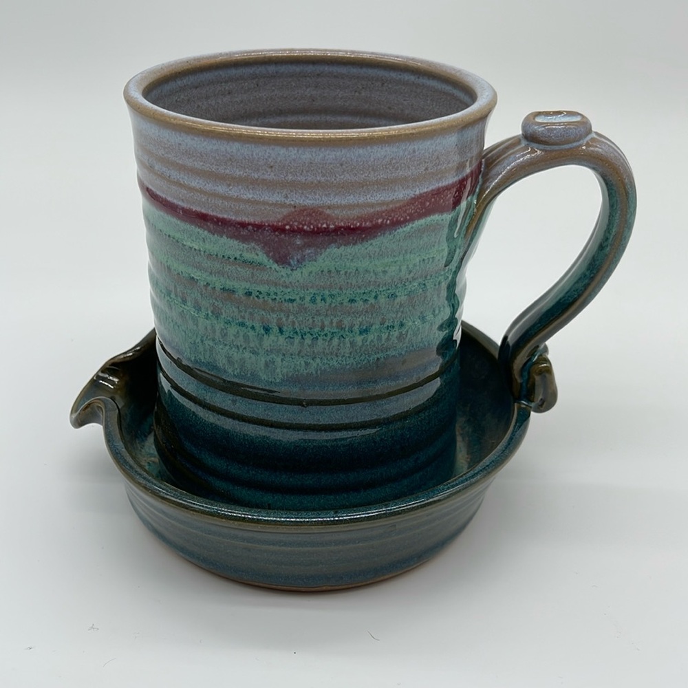 Salvaterra Pottery Bacon Cooker Stoneware